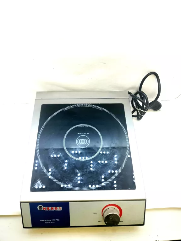 KUCHENKA INDUKCYJNA JEDNOPALNIKOWA HENDI239780 3500W+ KABEL ZASILAJĄCY