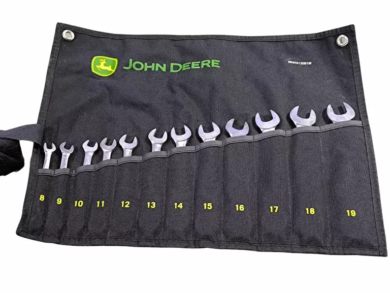 ZESTAW KLUCZY PŁASKO-OCZKOWYCH JOHN DEERE MCKTA12001M
