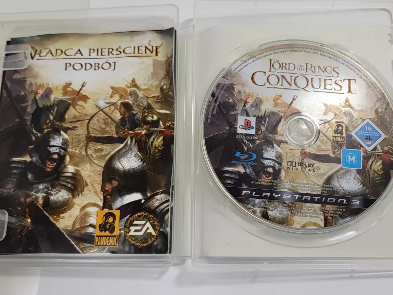 PS3 WŁADCA PIERŚCIENI PODBÓJ