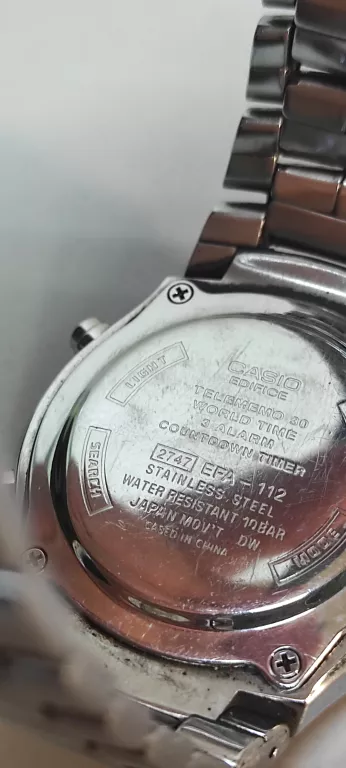 ZEGAREK MĘSKI CASIO EDIFICE EFA-112D-1AV