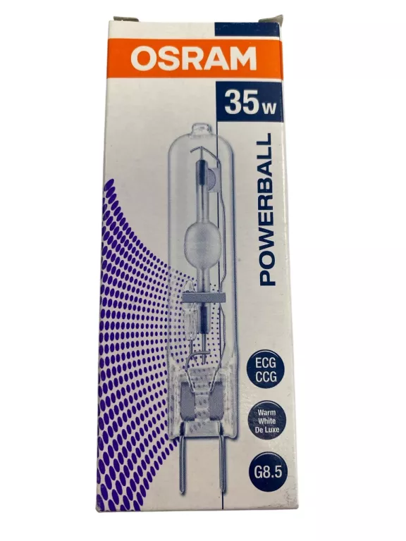 LAMPA METALOHALOGENKOWA 35W G8,5 230V 4200K HCI-TC 35 W 830 WDL PB