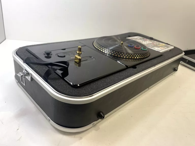 DJ HERO RENEGADE EDITION NINTENDO WII BEZPRZEWODOWA DJ'KA ZE STOŁEM GRA