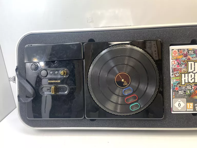 DJ HERO RENEGADE EDITION NINTENDO WII BEZPRZEWODOWA DJ'KA ZE STOŁEM GRA