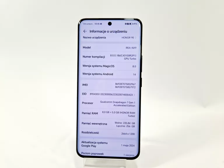 HONOR 90 | 8GB/256GB | ANDROID 14 | CZARNY | ### CZYTAJ OPIS ###