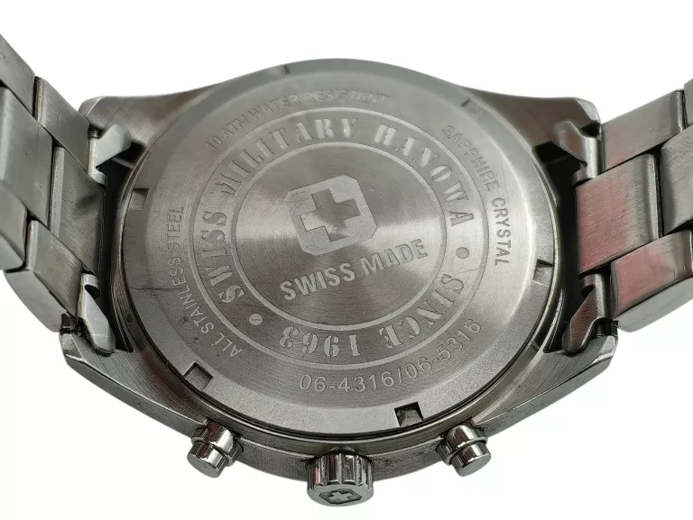 ZEGAREK MĘSKI SWISS MILITARY HANOWA HELVETUS CHRONO 06-4316/06-5316 WR100M