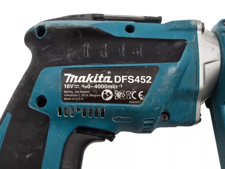 WKRĘTARKA DO REGIPSÓW MAKITA DFS452 + AKU 4AH 18V