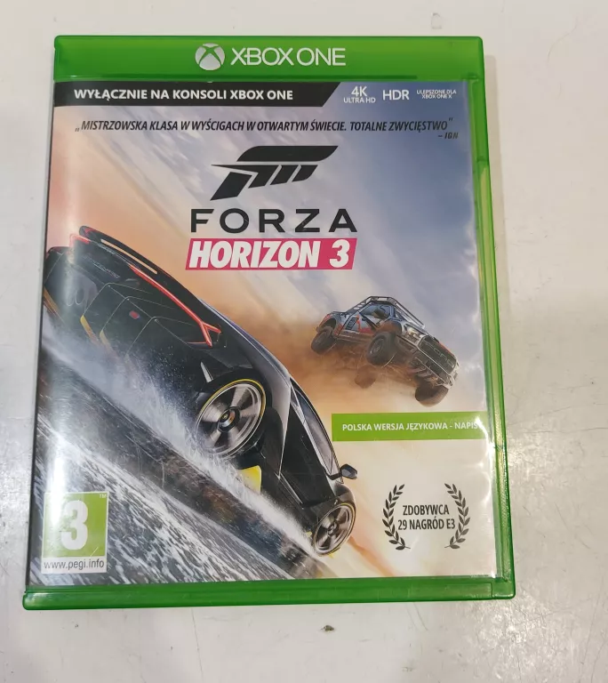 GRA XBOX ONE FORZA HORIZON 3