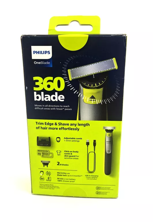 GOLARKA PHILLIPS ONE BLADE 360 KOMPLET JAK NOWA