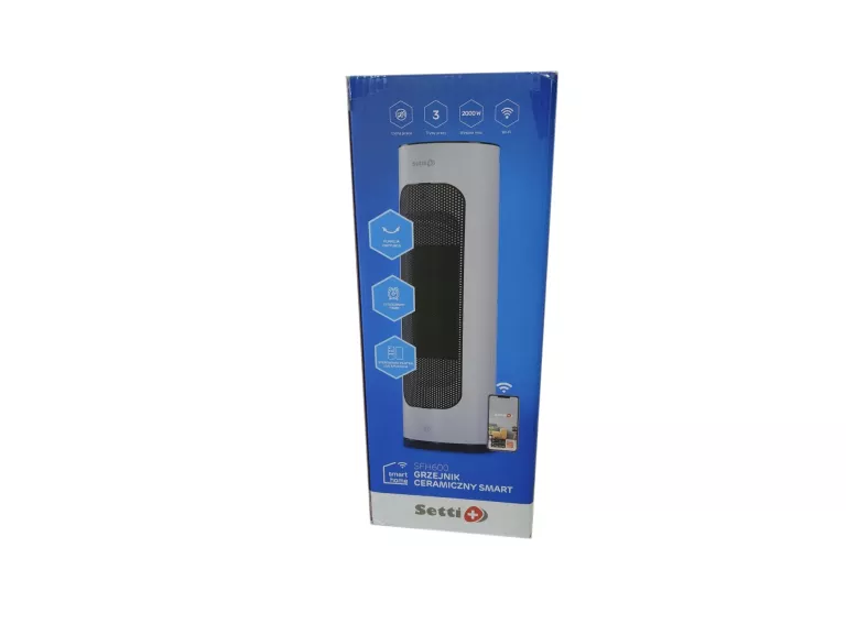 GRZEJNIK CERAMICZNY SMART SETTI+ SFH600 GW