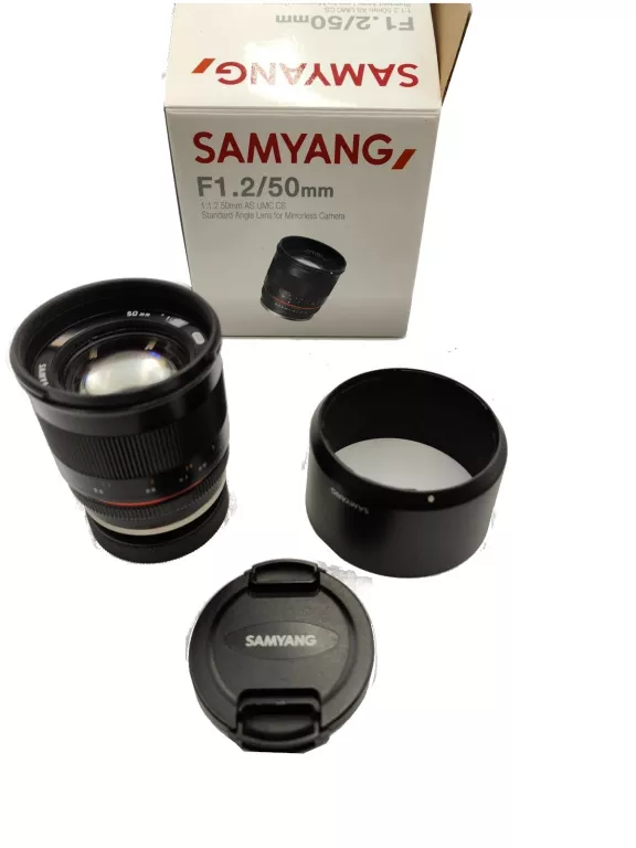 OBIEKTYW SAMYANG 50 MM F/1.2 SONY E