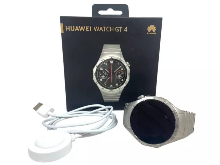 SMARTWATCH HUAWEI WATCH GT 4 ELITE 46MM SREBRNY
