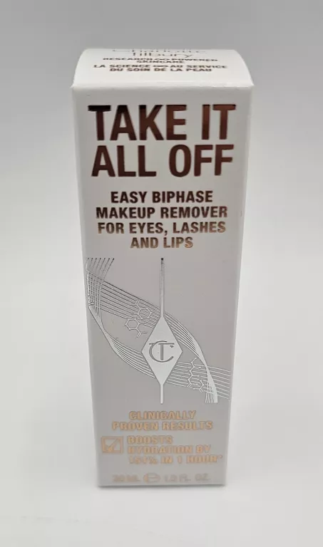 CHARLOTTE TILBURY TAKE IT ALL OFF DWUFAZOWY OLEJEK DO DEMAKIJAŻU OCZU 30ML
