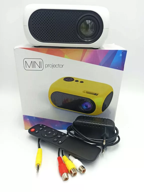 RZUTNIK MINI PROJEKTOR PRZENOŚNY FULL HD