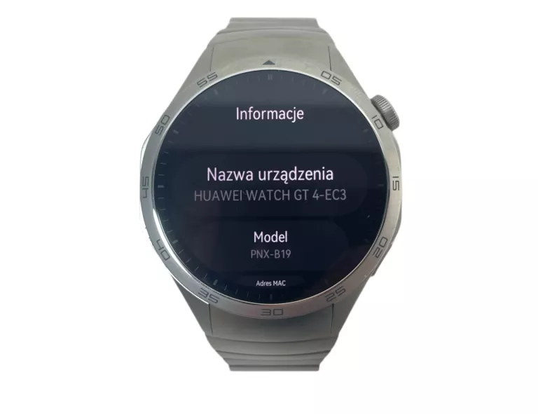 SMARTWATCH HUAWEI WATCH GT 4 ELITE 46MM SREBRNY