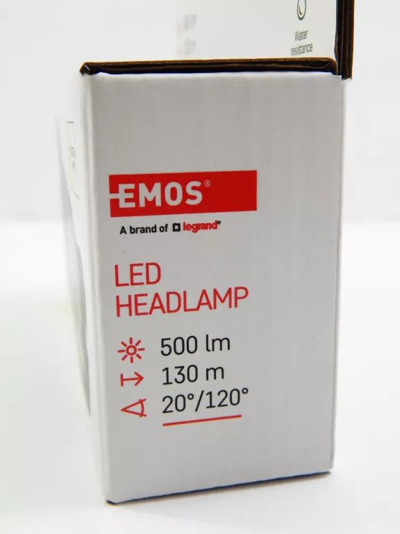 LATARKA CZOŁOWA LED 500LM 130M ŁADOWALNA EMOS P3542