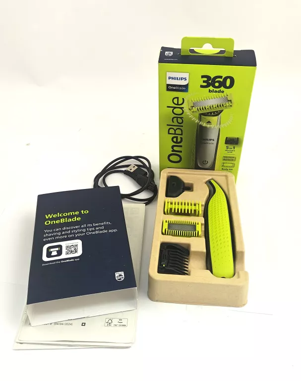 GOLARKA PHILLIPS ONE BLADE 360 KOMPLET JAK NOWA