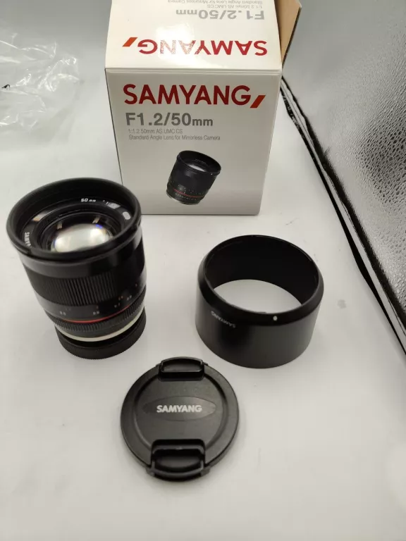 OBIEKTYW SAMYANG 50 MM F/1.2 SONY E