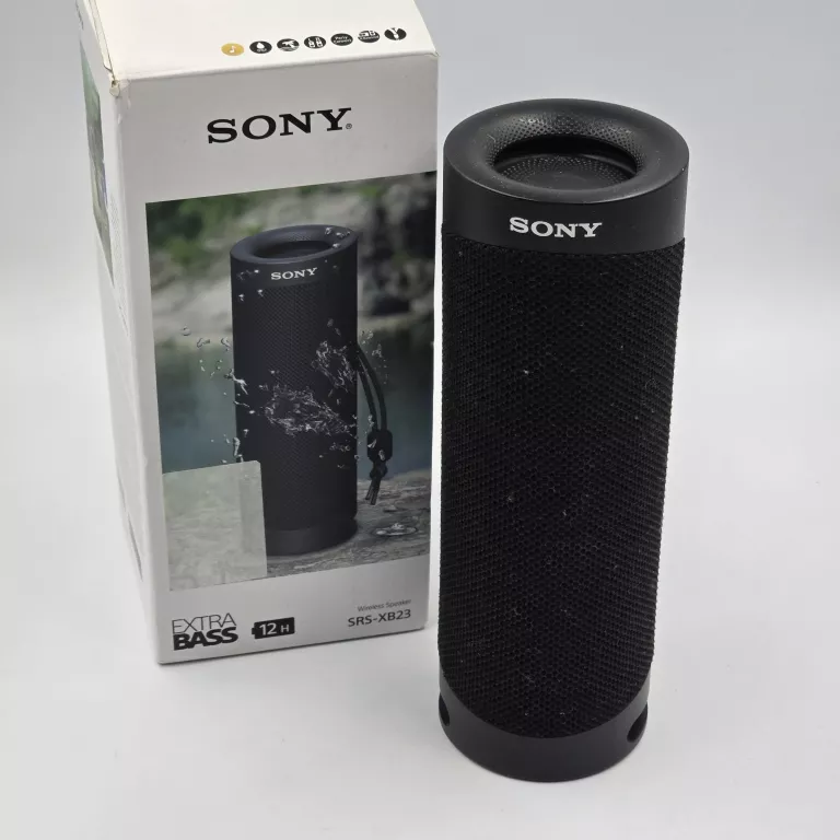 GŁOŚNIK SONY SRS-XB23 CZARNY POLECAM