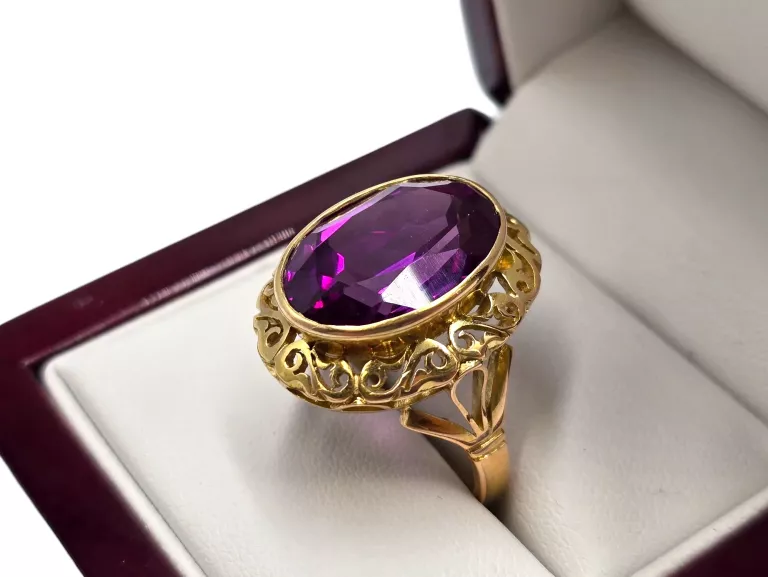sliczny-zloty-pierscionek-z-fioletowym-kamieniem-585-10g-r21-prusa-60-pruszkow