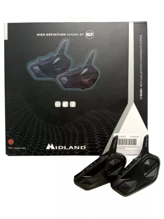 INTERKOM MIDLAND RUSH RCF C1527.1 ZESTAW MOTOCYKLOWY