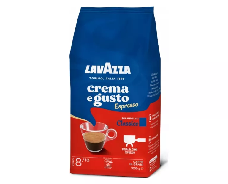 KAWA ZIARNISTA MIESZANA LAVAZZA CREMA E GUSTO CLASSICO 1000 G