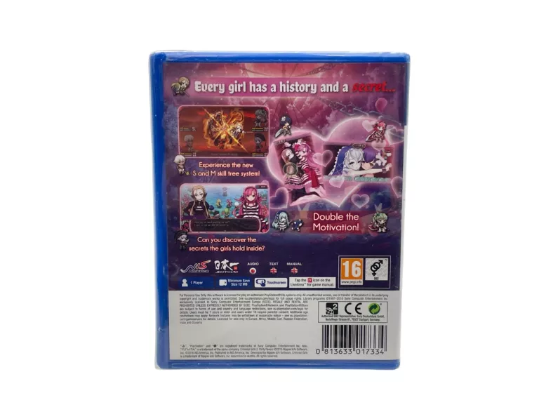 GRA CRIMINAL GIRLS 2: PARTY FAVORS SONY PS VITA - ZAFOLIOWANA!