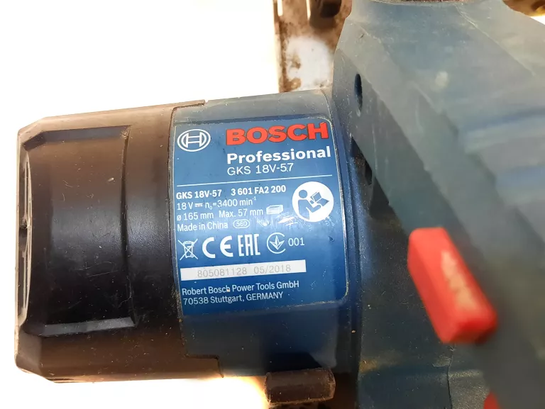 PILARKA TARCZOWA BOSCH GKS 18V-57