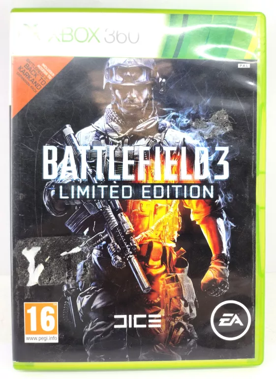 BATTLEFIELD 3 LIMITED EDITION X360