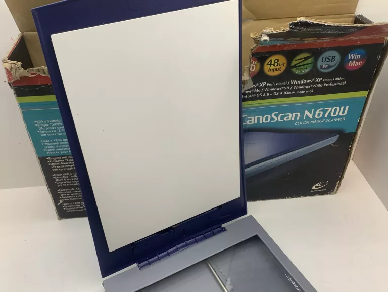 SKANER PŁASKI CANON CANOSCAN N670U USB