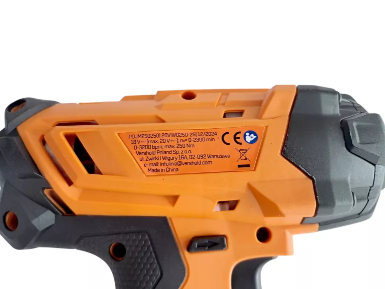 NITEO AKUMULATOROWY KLUCZ UDAROWY 20 V MAX