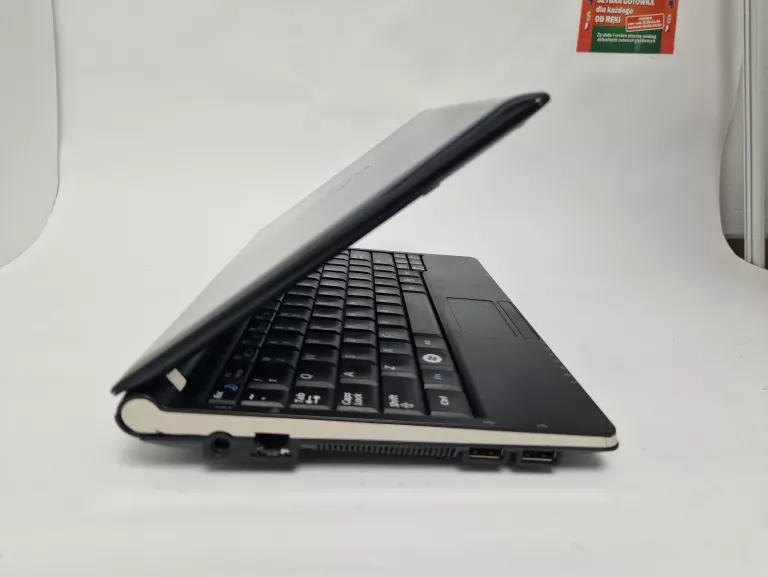 LAPTOP SAMSUNG NC10 2GB/320 GB HDD -BATERIA NIE TRZYMA, BRAK ZASILACZA-