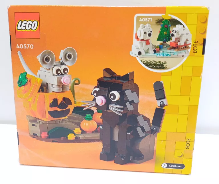 LEGO 40570 KOT I MYSZ NA HALLOWEEN DYNIA