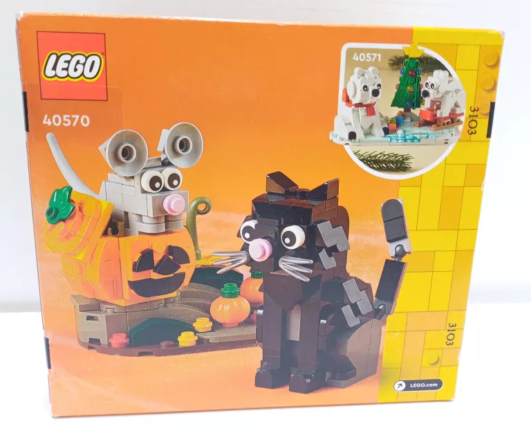 LEGO 40570 KOT I MYSZ NA HALLOWEEN DYNIA