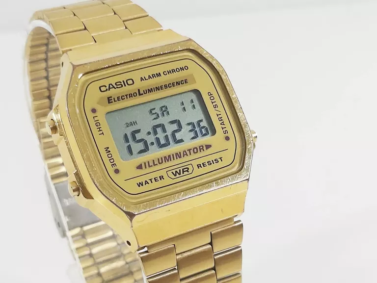 ZEGAREK CASIO VINTAGE A168 ZŁOTY