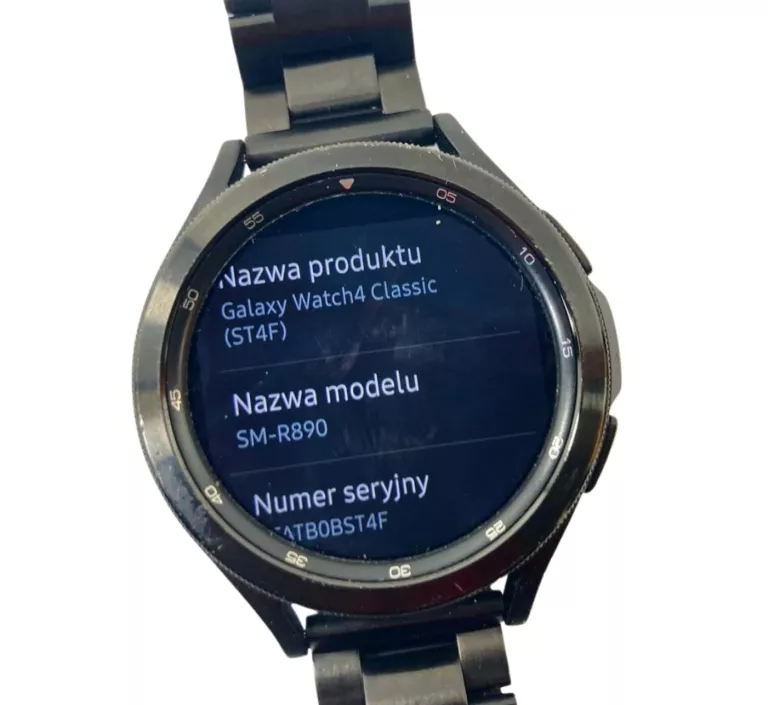 SMARTWATCH SAMSUNG GALAXY WATCH 4 CLASSIC (R890) 46MM BRANSOLETA STAL