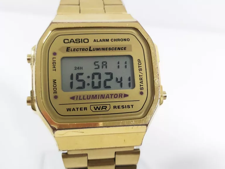 ZEGAREK CASIO VINTAGE A168 ZŁOTY
