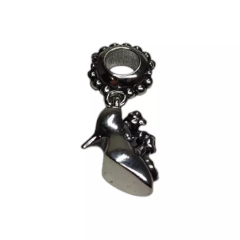 ŚLICZNY SREBRNY CHARMS PANTOFELEK - PR.925 / 3,17 (G)