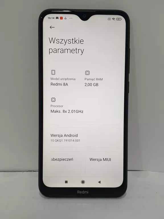 TELEFON XIAOMI REDMI 8A 2/32 GB M1908C3KG