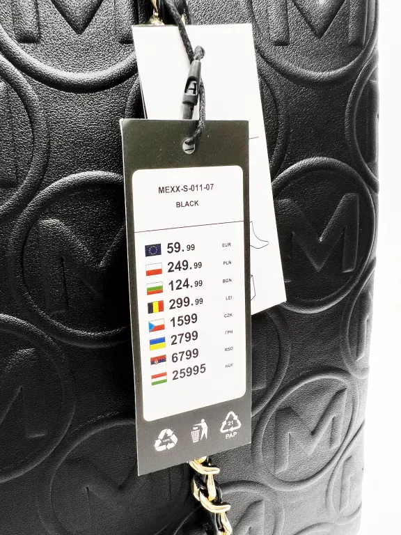 TOREBKA SHOPPER MEXX-S-011-07 BLACK