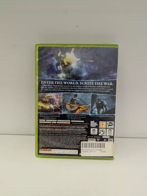 AVATAR THE GAME XBOX 360