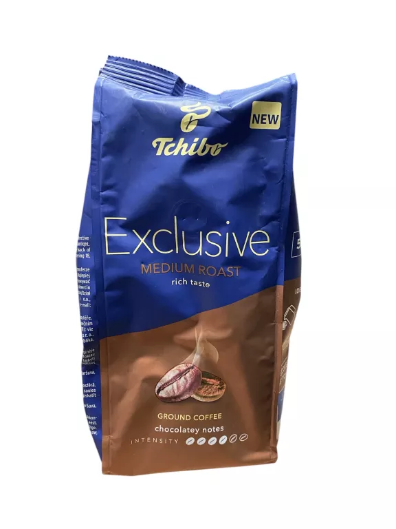 TCHIBO EXCLUSIVE MEDIUM ROAST 500G KAWA MIELONA ARABIKA ROBUSTA
