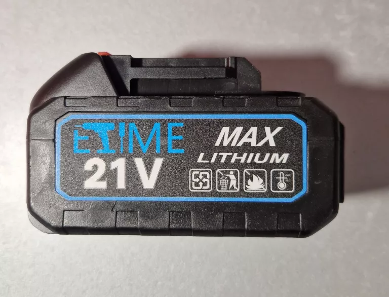 SZLIFIERKA AKUMULATOROWA ETIME M14 125MM KPL