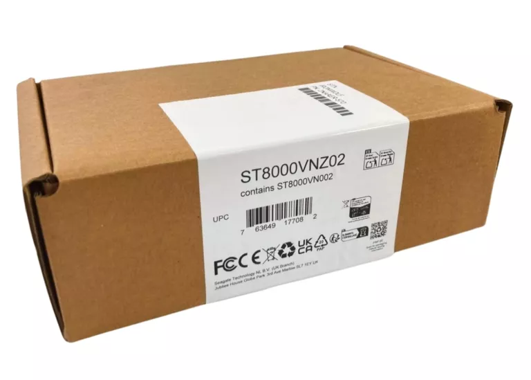 DYSK SEAGATE IRONWOLF NAS HDD 8TB 3,5" SATA 6 GB/S (ST8000VNZ02)