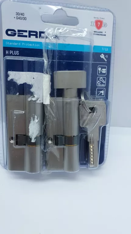 WKŁADKI GERDA H PLUS ZESTAW 30/40+G40/30 SATYNA