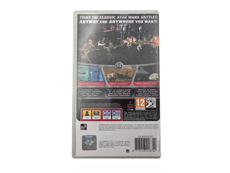 GRA PSP STAR WARS BATTLEFRONT RENEGADE SQUADRON