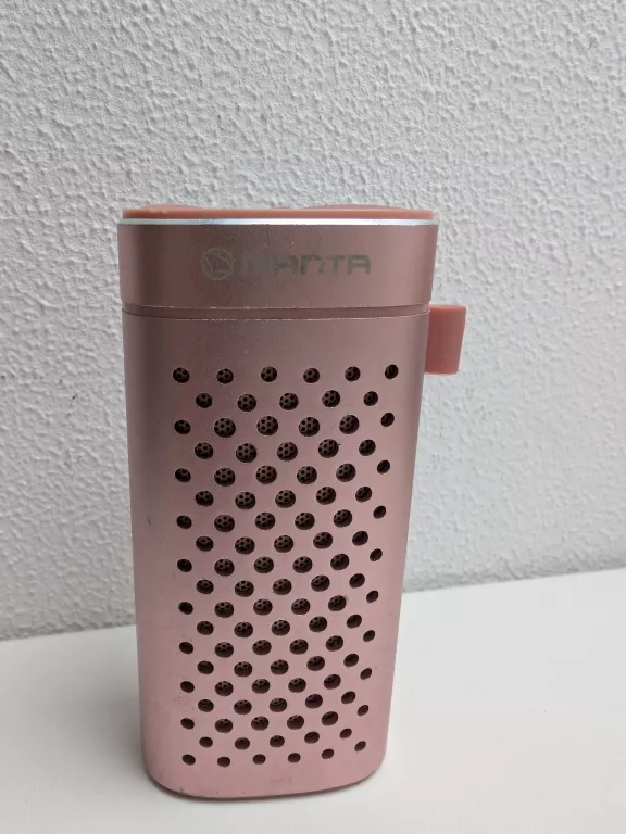 GŁOŚNIK BLUETOOTH POWERBANK + GŁOŚNIK 2W1 BT MANTA 4000 MAH