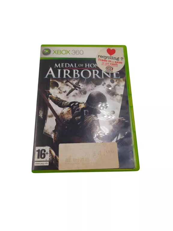 GRA MEDAL OF HONOR AIRBORNE XBOX 360