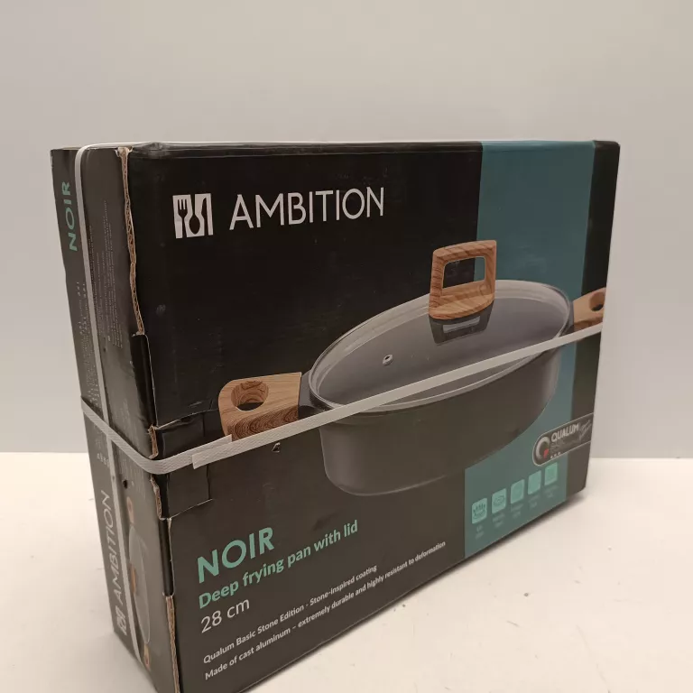 AMBITION NOIR DEEP FRYING LID 28CM