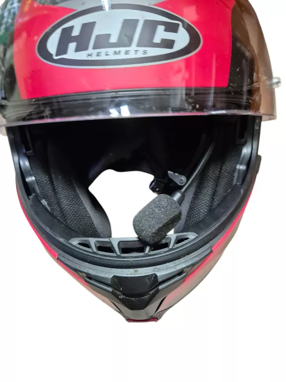 KASK SZCZĘKOWY HJC C91 XL + INTERKOM FREEDCONN T-MAXX PRO