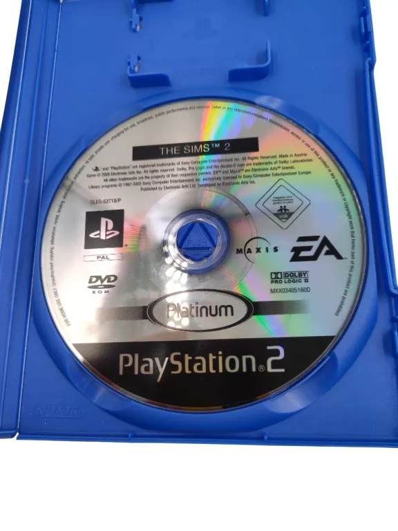 GRA THE SIMS 2 PLAYSTATION 2